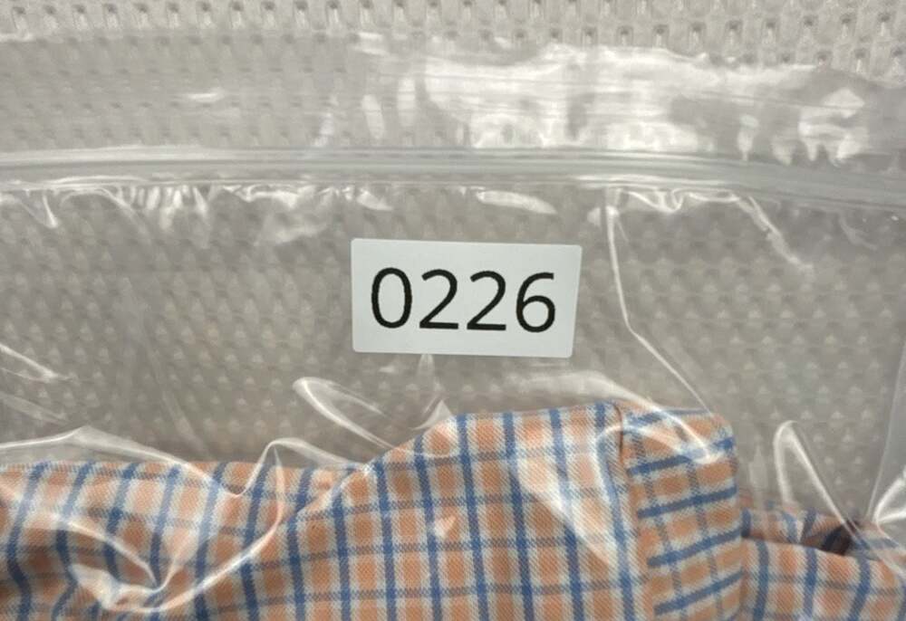 Brooks Brothers Regular Fit Non-Iron Stretch Orange Blue Check Shirt Size L - Picture 14 of 14